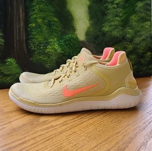 Nike free running shoe